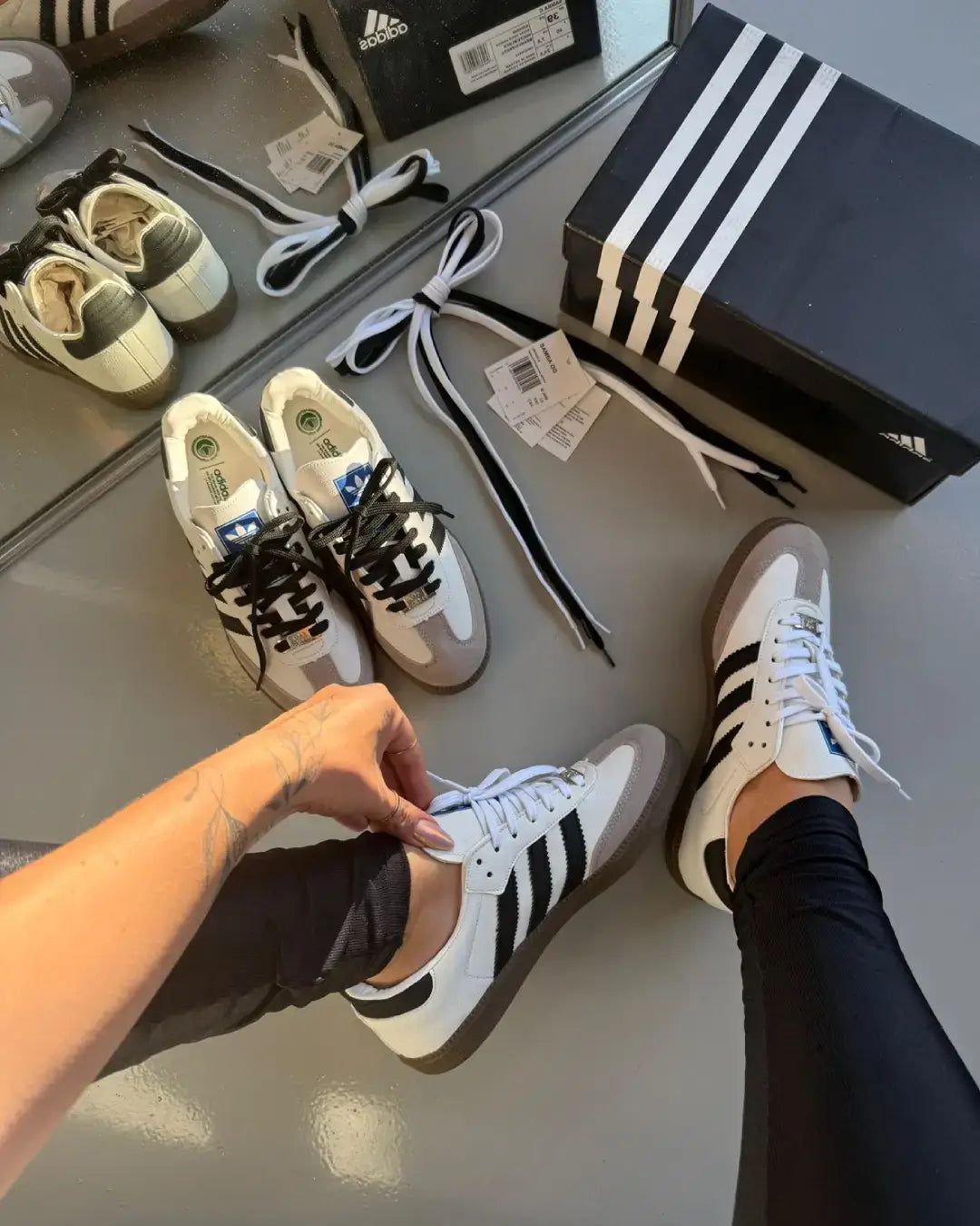 Adidas samba OG Solado Marrom