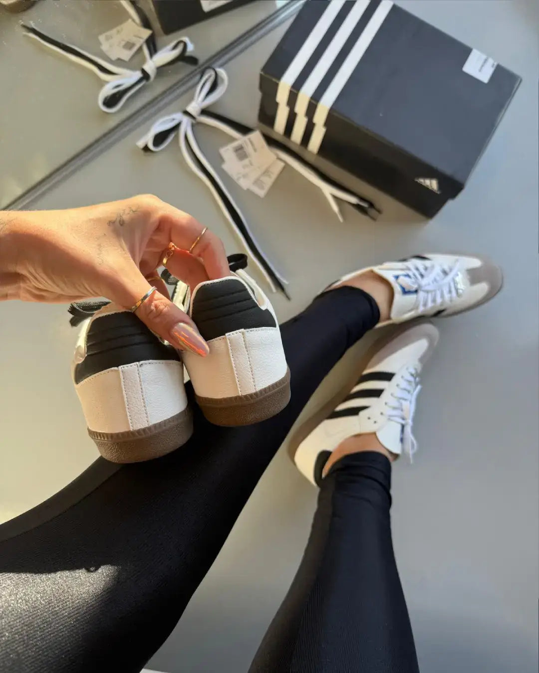 Adidas samba OG Solado Marrom