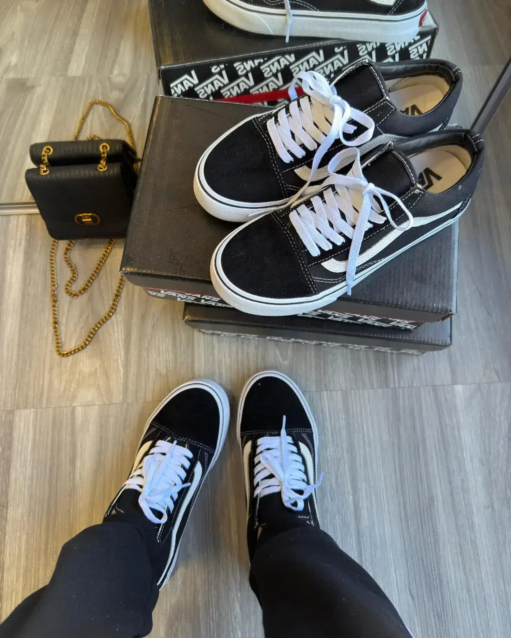 Tênis Vans old skool Preto/Branco