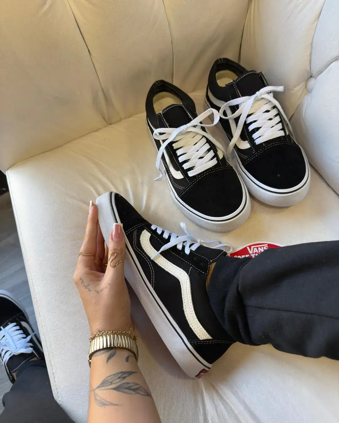 Tênis Vans old skool Preto/Branco