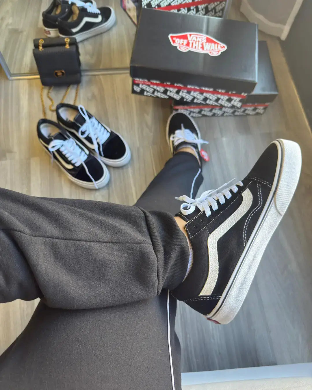 Tênis Vans old skool Preto/Branco