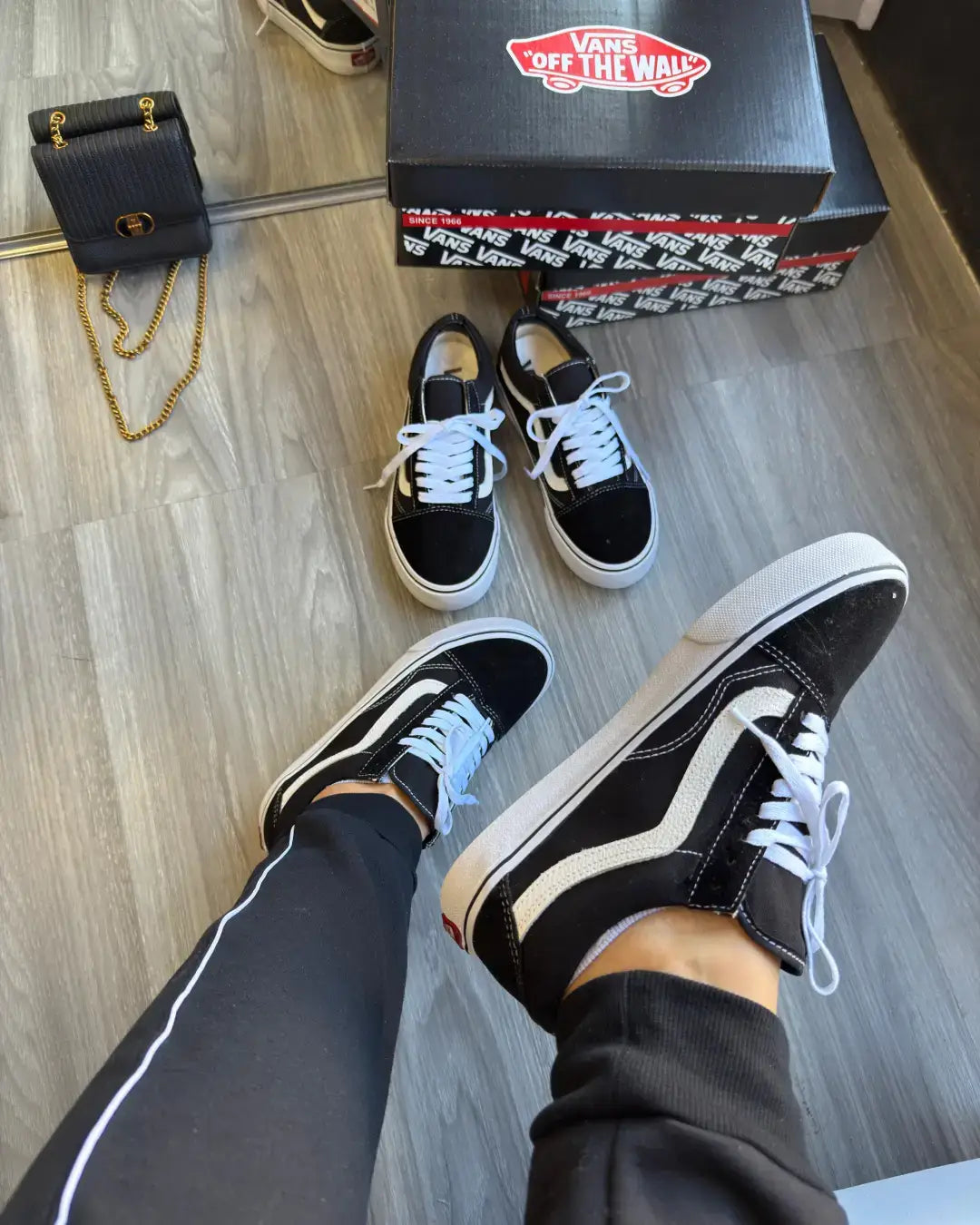 Tênis Vans old skool Preto/Branco