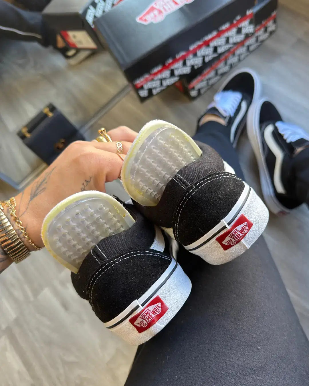 Tênis Vans old skool Preto/Branco